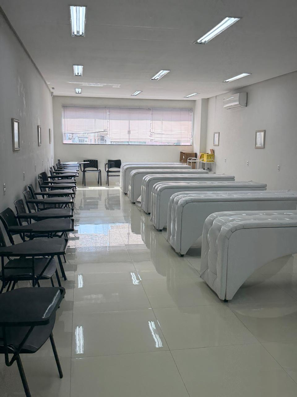 Sala de atendimento da Enzimas Belém